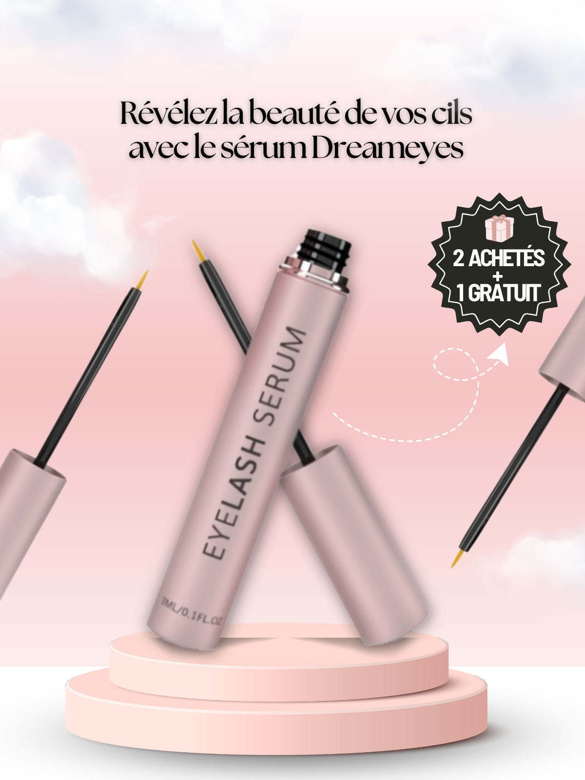 Dream Eyes - Growth Serum for Longer and Thicker Eyelashes